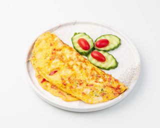 Омлет с овощами