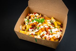 HALLOUMI LOADED FRIES 400G FBG