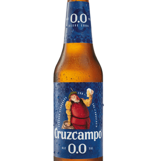 Cerveza Cruzcampo 00 alcohol 
