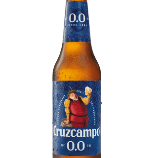 Cerveza Cruzcampo 00 alcohol 