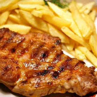 Meniu ceafa porc la gratar 