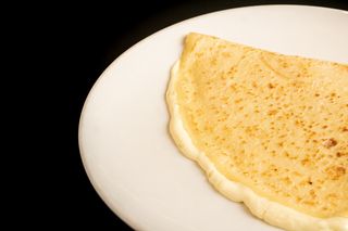 Crep de chocolate blanco