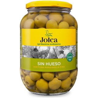 Jolca Aceituna Manzanilla Fina Sin Hueso, Frasco 400G