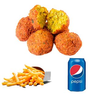 Menú Falafel (6 Uds.)