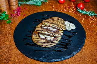 American Pancake with Banana and Nutella 350 g