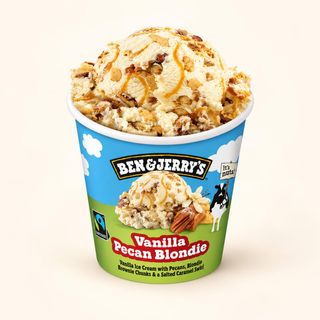 B&J Vainilla Pecan Blondie