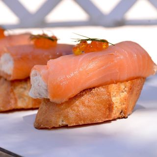 Tapa De Montadito De Salmón