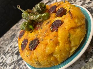 Tortilla Española Con Chorizo