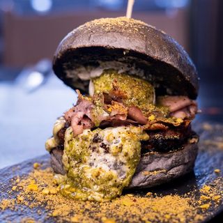 Black burger