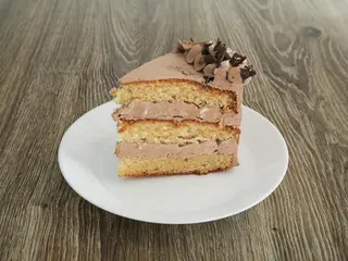 Tarta De Vanilla Con Nutella