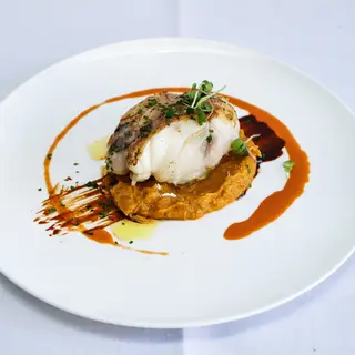 Rape asado sobre Txangurro