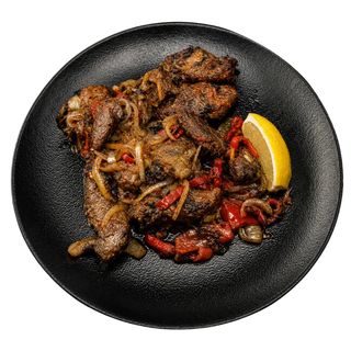 Свински дроб по селски