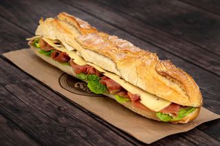 Bocadillo de jamón serrano
