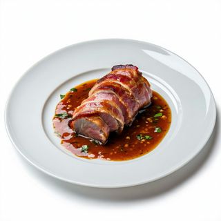 Medalion cu sos de vin