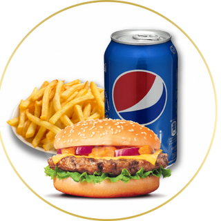 Menú Hamburguesa ternera 