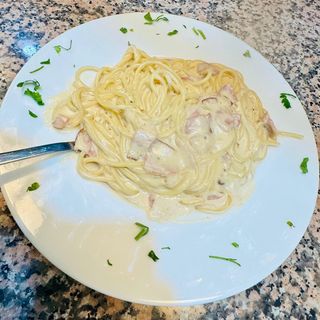 Espagueti de carbonara