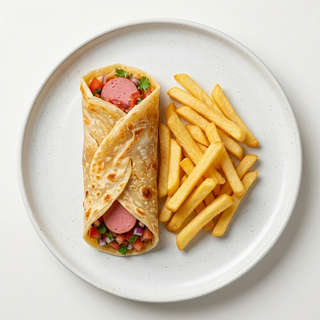 Smocha Served With a Side of Fries
