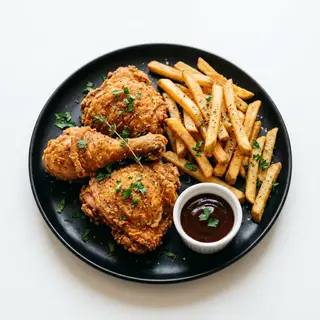 KFC (Chicken and Fries)