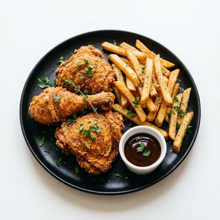 KFC (Chicken and Fries)