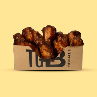 Alitas de pollo con salsa Bourbon - Grande