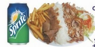 Menú Plato Kebab Especial