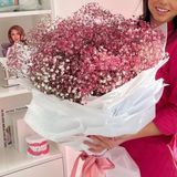 Букет от гипсофил 