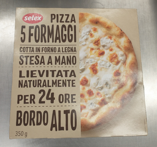 PIZZA 5 FORMAGGI G.350