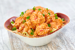 One night in Bangkok spicy shrimp