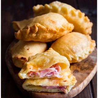 Panzerotto fritto col cotto 