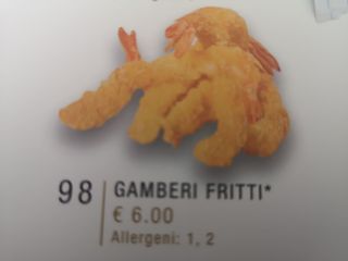98 Gamberi fritti