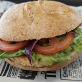 Hamburguesa De Pollo Completa