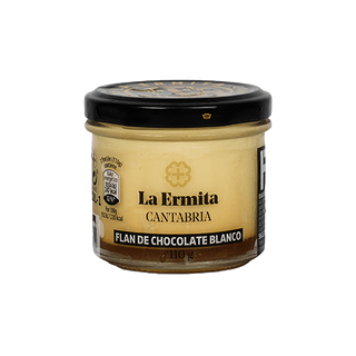 Flan de Chocolate Blanco