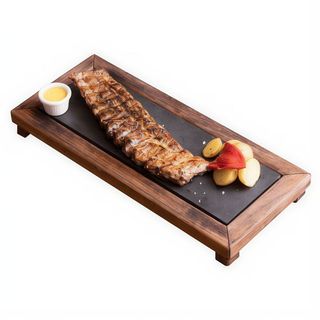 Costillar de cerdo con dos cocciones