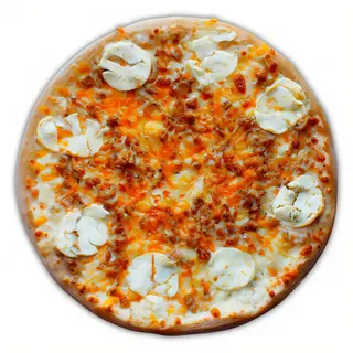 Pizza Cheese And Chicken