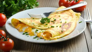 Omletă cu cașcaval