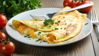 Omletă cu cașcaval