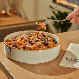 Rigatoni gratinati 