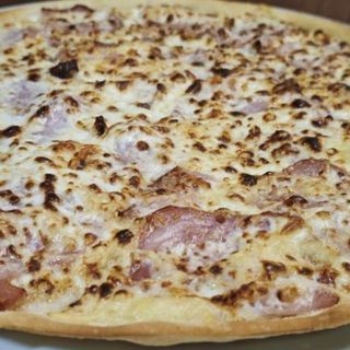Pizza carbonara