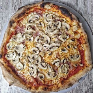 Pizza York Con Champiñones  (30 Cm.)