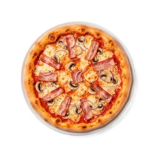 Pizza De Bacon 25 Cm.