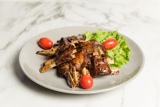 Пикантные ребрышки