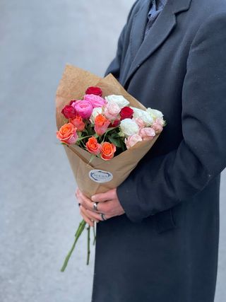 ჯუჯა ვარდების თაიგული (5 ტოტი)