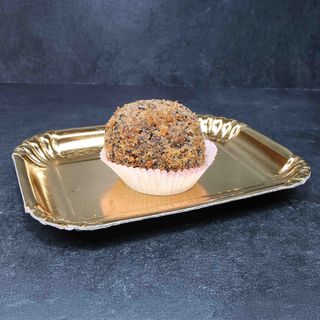 Arancino riso venere salmone e gamberetti