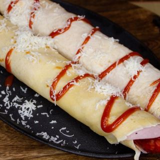 Domaće slane palačinke sa šunkom 28cm- 2 komada