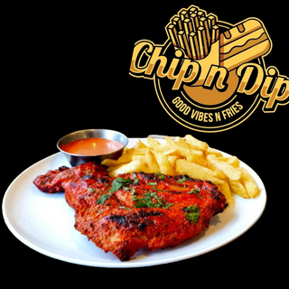 Crazy chicken on go + juice