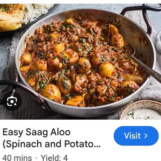 42. Saag Aloo