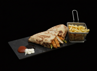 Makloub Escalope Panée