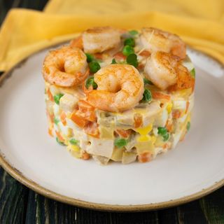 НОВИНКА! Олів'є з креветками