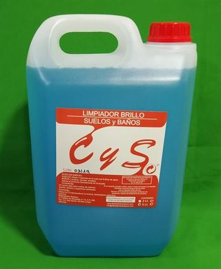 Limpiador Brillo Suelos Y Baño Cys Solyeco 5L