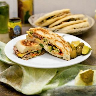 Chapati Salami fermé